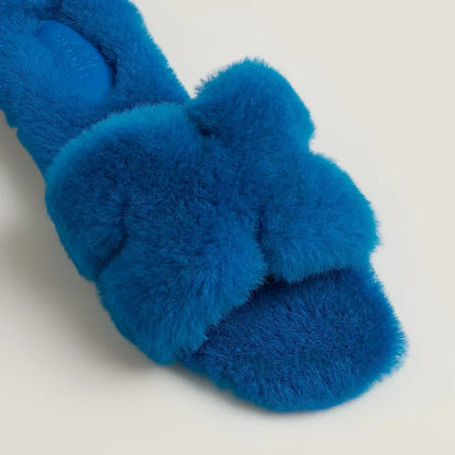 Sandales Oran - Bleu océan